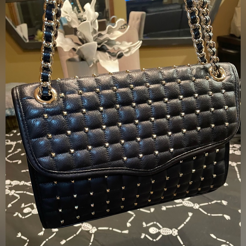 Authentic Rebecca Minkoff Studded 2-way Bag/EUC